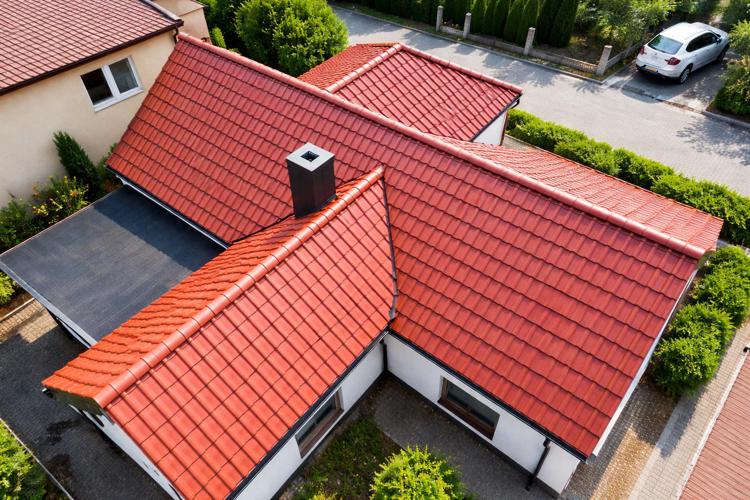 Prace dekarskie — dach